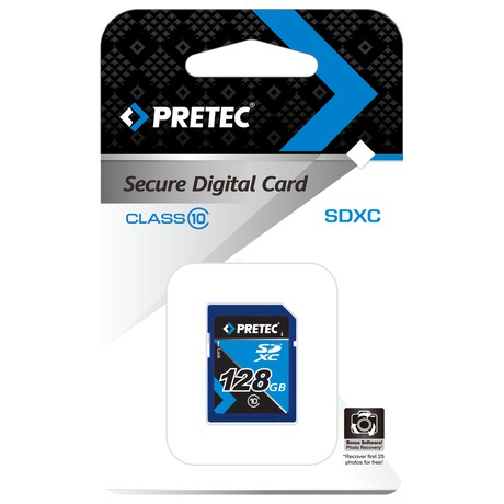 PRETEC pretec SDXC 128GB class 10&nbsp;memory card (foto 1)