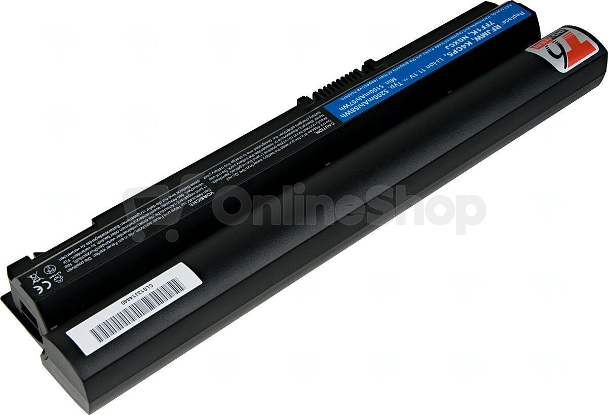 Baterie T6 POWER pro Dell Latitude E6220, E6230, E6320, E6330, E6430s, 5200mAh, 58Wh, 6cell (NBDE0136)