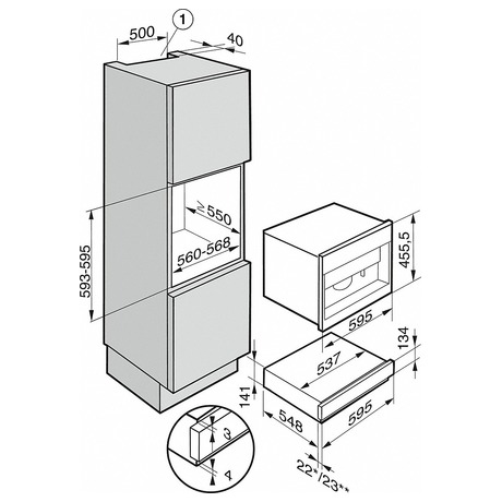 Vestavny kavovar Miele CVA 6800 nerez ONLINESHOP.cz