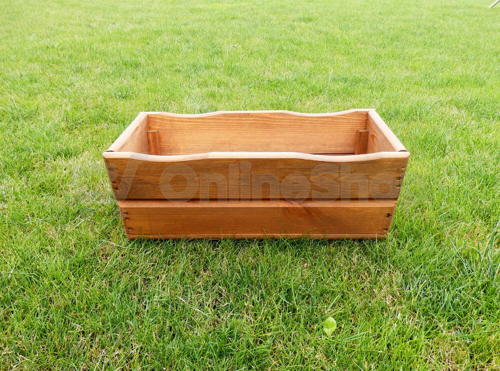 ROJA TRUHLÍK 44cm - hnědý