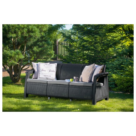 CORFU LOVE SEAT MAX - grafit Keter