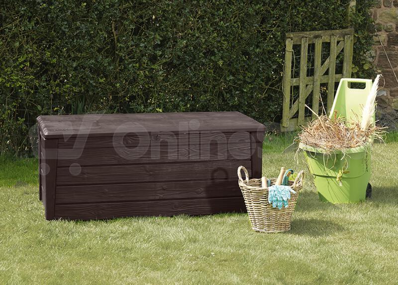 KETER BRIGHTWOOD box - 455L - hnědý
