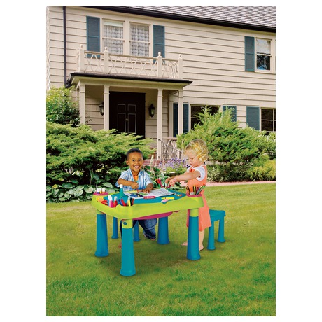 CREATIVE PLAY TABLE + stoličky Keter