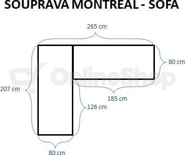 ROJA MONTREAL ratanová souprava ANTRACIT