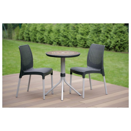 Set CHELSEA+MOSAIC table grafit Keter