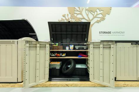 Zahradní box Keter STORE-IT-OUT ARC béžový / hnědý