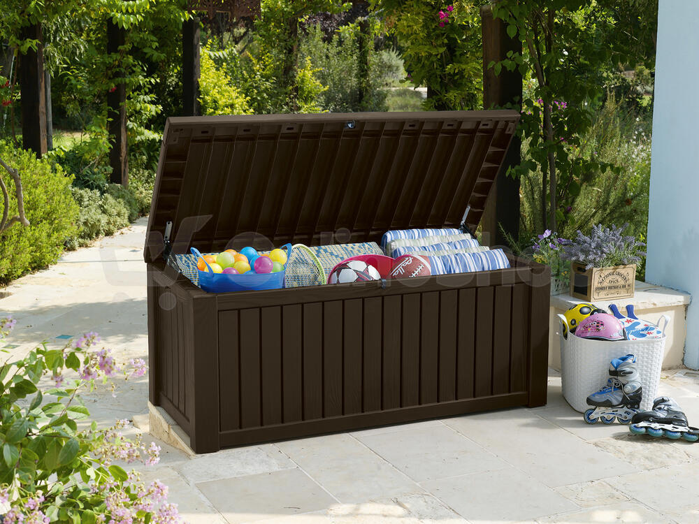 Zahradní box Keter Rockwood 570 L hnědý
