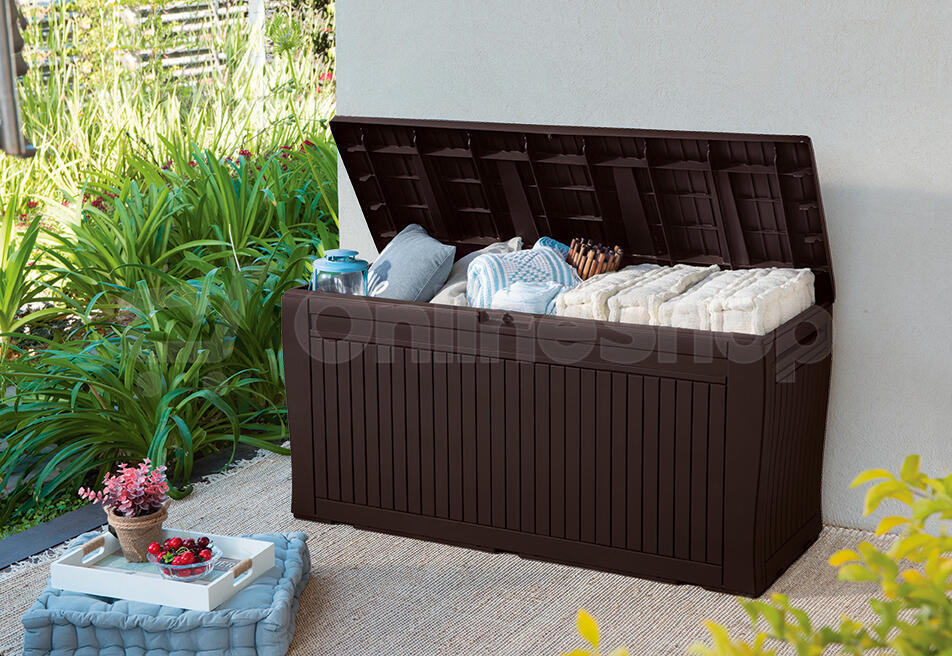 KETER COMFY úložný box - 270L - hnědá