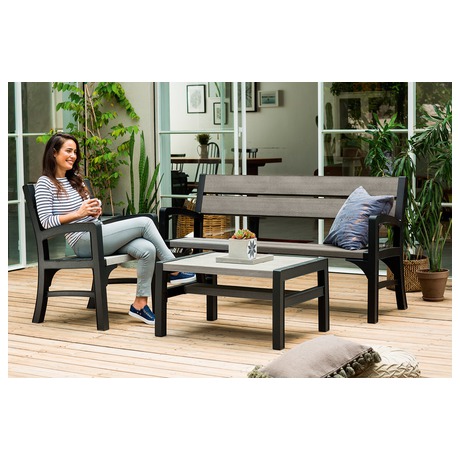 Lavice WLF 3&nbsp;seaters Keter (foto 2)