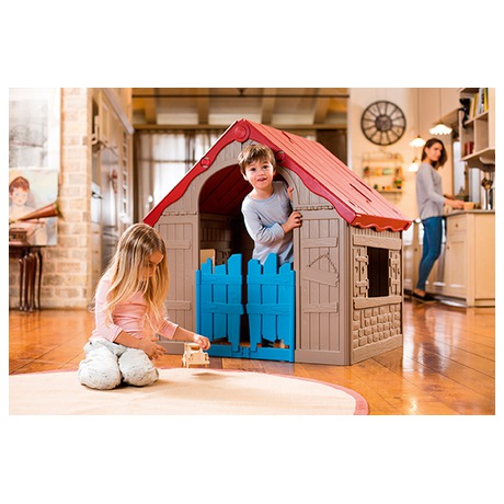 FOLDABLE PLAYHOUSE - béžový Keter