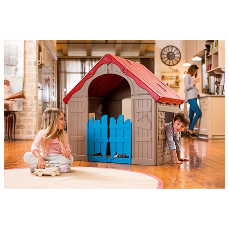 FOLDABLE PLAYHOUSE - béžový Keter
