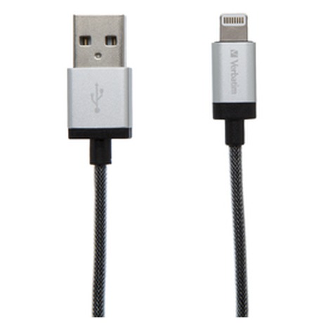 Verbatim Lightning kabel 120cm,SYNC&CHARGE silver (foto 2)