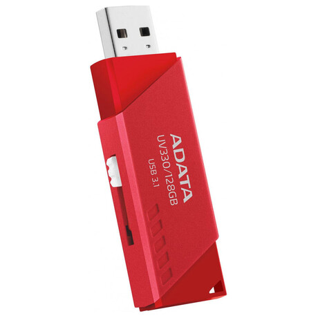 ADATA Flash Disk 32GB UV330, USB 3.1 Dash Drive, červená (foto 2)