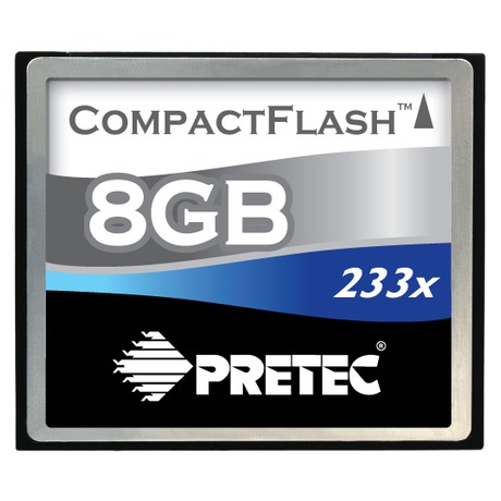 PRETEC CompactFlash 8GB 233x (PCCF8GB)