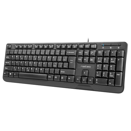 NATEC Trout/Drátová USB/CZ-SK layout/Černá (foto 1)