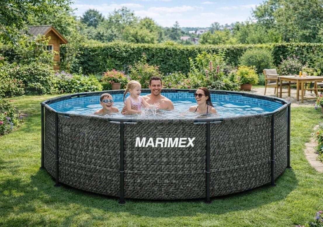 Bazén Marimex Florida 3,66 x 0,99m, ratan