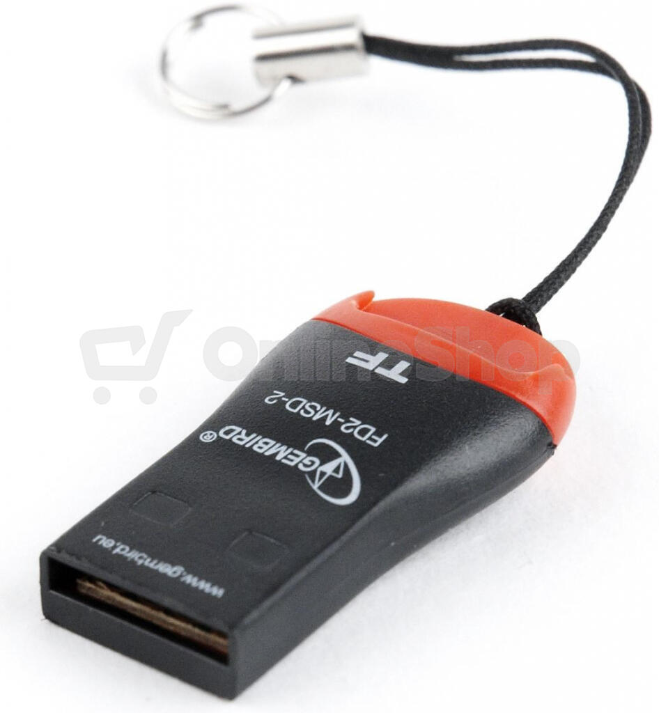 Čtečka karet Gembird microSD, USB