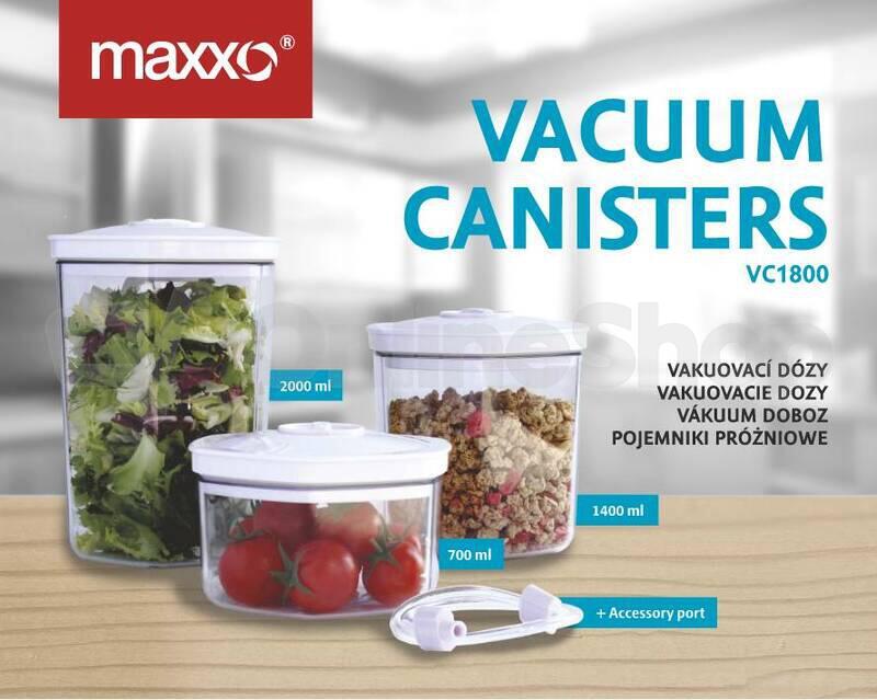 Vakuové dózy MAXXO VC 1800