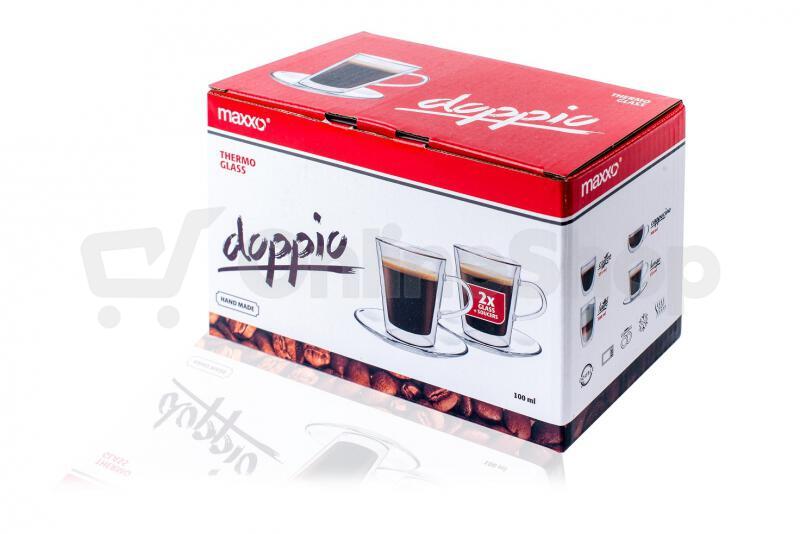 Sklenice Maxxo Doppio 100 ml