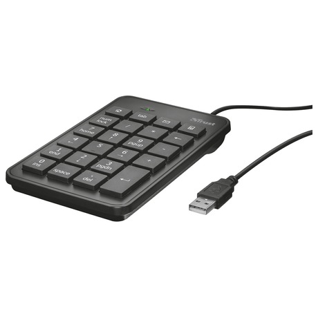 Trust XALAS Numerický blok, USB, černý (foto 1)