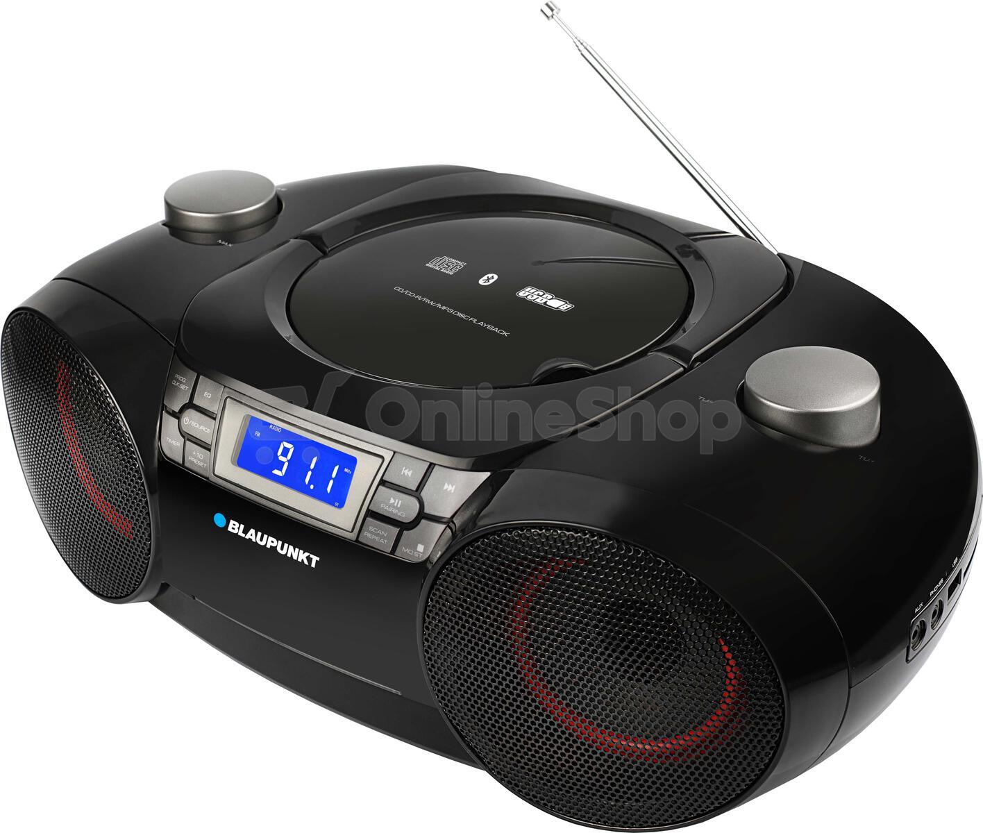 Rádiomagnetofon BLAUPUNKT BB30BT FM / CD / MP3 / USB / Bluetooth