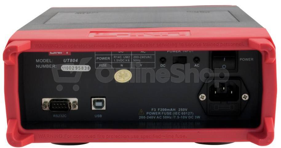 Stolní multimetr UNI-T UT804