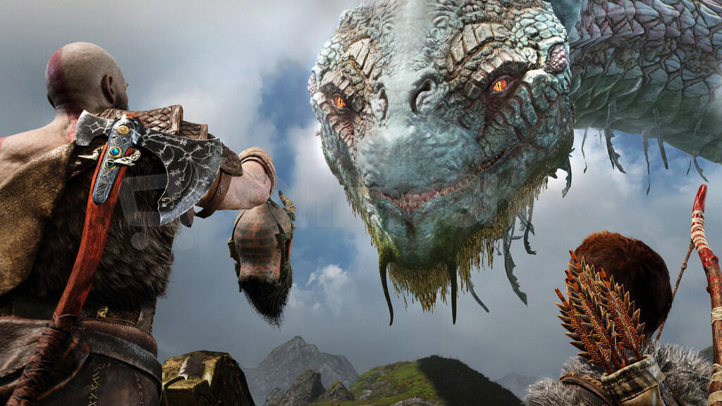Hra na PS4 Sony God of War