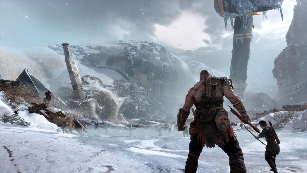 Hra na PS4 Sony God of War
