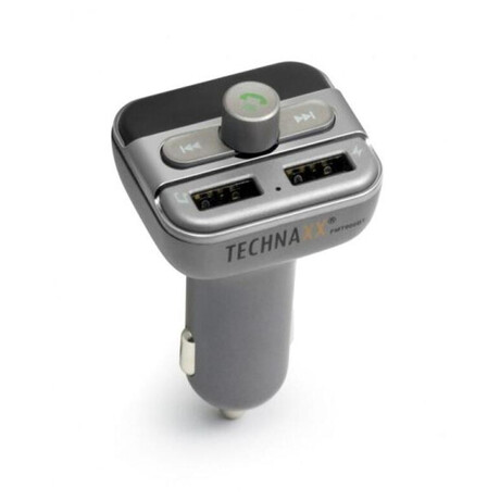 Technaxx FM&nbsp;transmitter +&nbsp;MP3 přehrávač +&nbsp;Bluetooth, LCD display (foto 1)