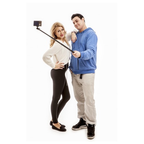 Selfie tyč Lamax PRO černá