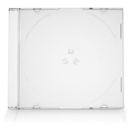 COVER IT box jewel + tray/ plastov obal na CD/ slim/ 5,2mm/ ir/ 10pack (27019P10)