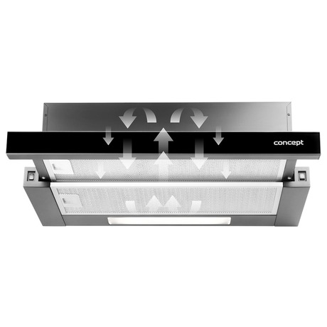 SET Trouba Concept ETV8560bcN BLACK + Indukn deska Concept IDV4360 + Mikrovlnn trouba Concept MTV6925bc BLACK + Odsava par Concept OPV3560bc BLACK