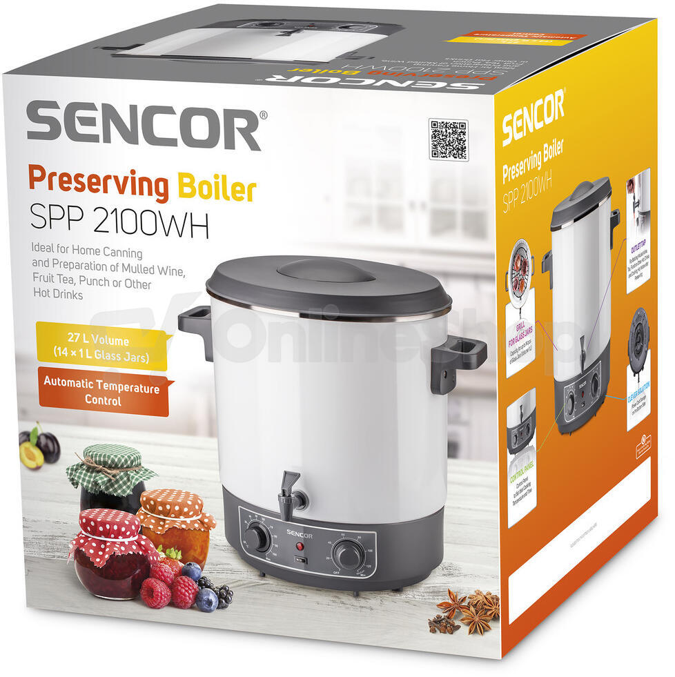 Zavařovací hrnec Sencor SPP 2100WH