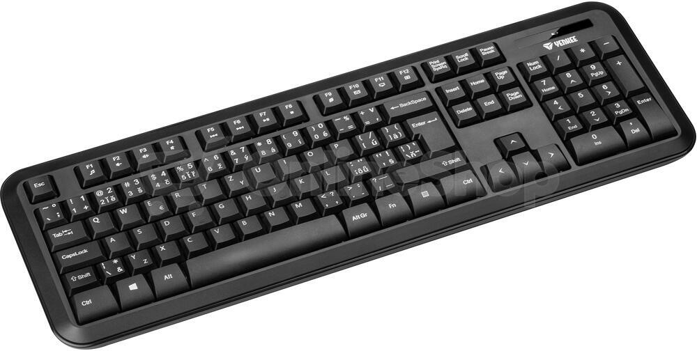 Počítačová klávesnice Yenkee YKM 2006CS Combo WL sada Sequence