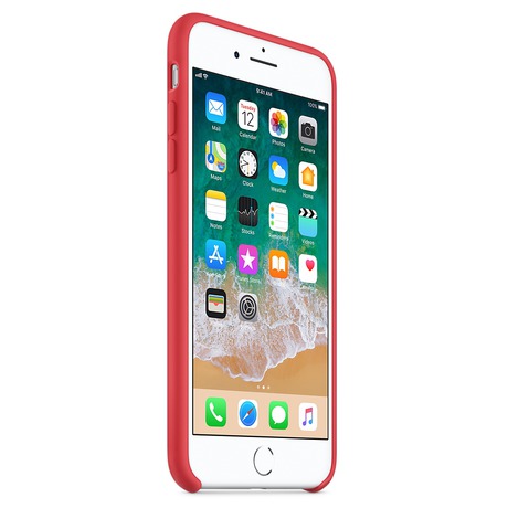 iPhone 8 / 7 Plus Silicone Case - Red Raspberry (MRFW2ZM/A)