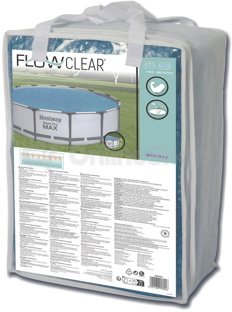 Bestway 58252 Solární plachta na bazén 427cm