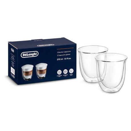 SET DeLonghi: Kva Kimbo Prestige 1kg + Kimbo Classic 1kg + EcoDecalk mini + Skleniky na cappuccino