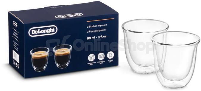 Skleničky na espresso DeLonghi