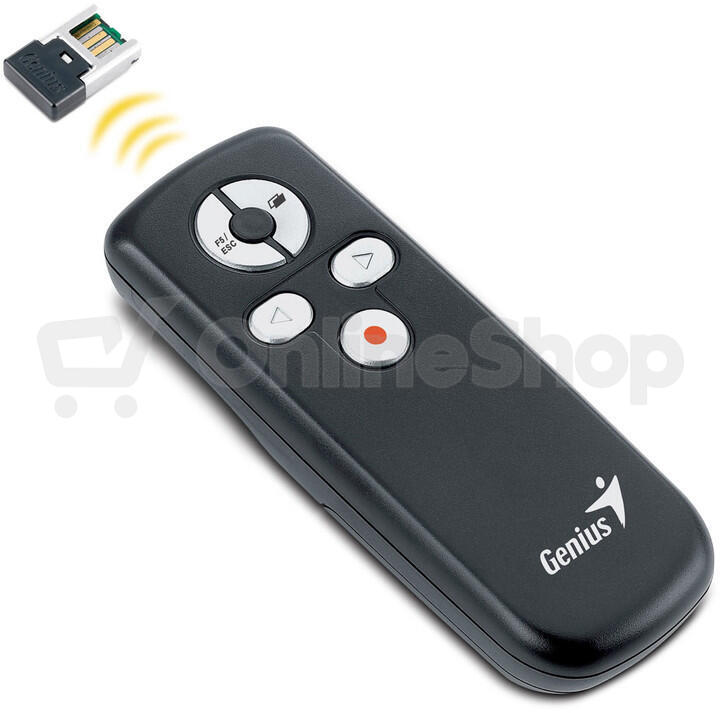 Prezentér Genius Media Pointer 100 - černá