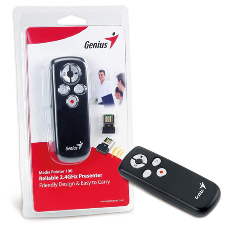 Prezentr Genius Media Pointer 100 - ern