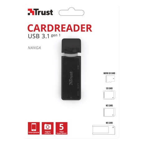 Trust NANGA USB3.1 CARDREADER (foto 1)
