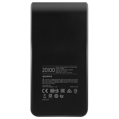 ADATA P20100 Power Bank 20100mAh černá (foto 3)