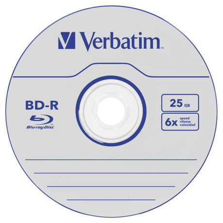 Verbatim VERBATIM BD-R SL (6x, 25GB),NON-ID, 50 cake (43838)