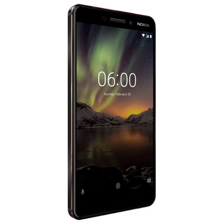 Nokia 6.1 Single SIM Black/Copper (foto 1)