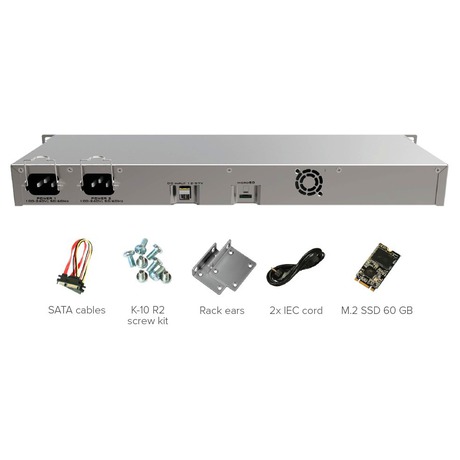 MIKROTIK mikrotik RouterBOARD RB1100x4, RB1100AHx4, 1GB RAM, 4x 1.4 GHz, RouterOS L6