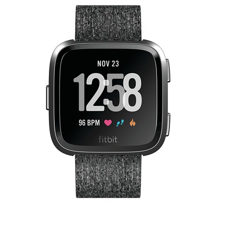 Fitbit Versa -&nbsp;Charcoal Woven (foto 1)