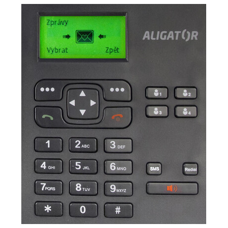 Aligator GSM T100, ern (foto 2)