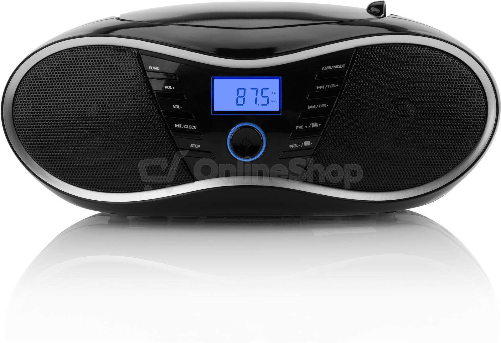 Radiopřijímač s CD GoGEN CDM 388 SUBT S, černá