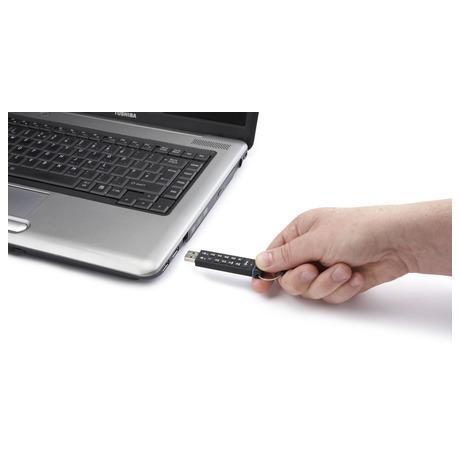 Flashdisk šifrovaný datAshur 256-bit 4GB (foto 1)