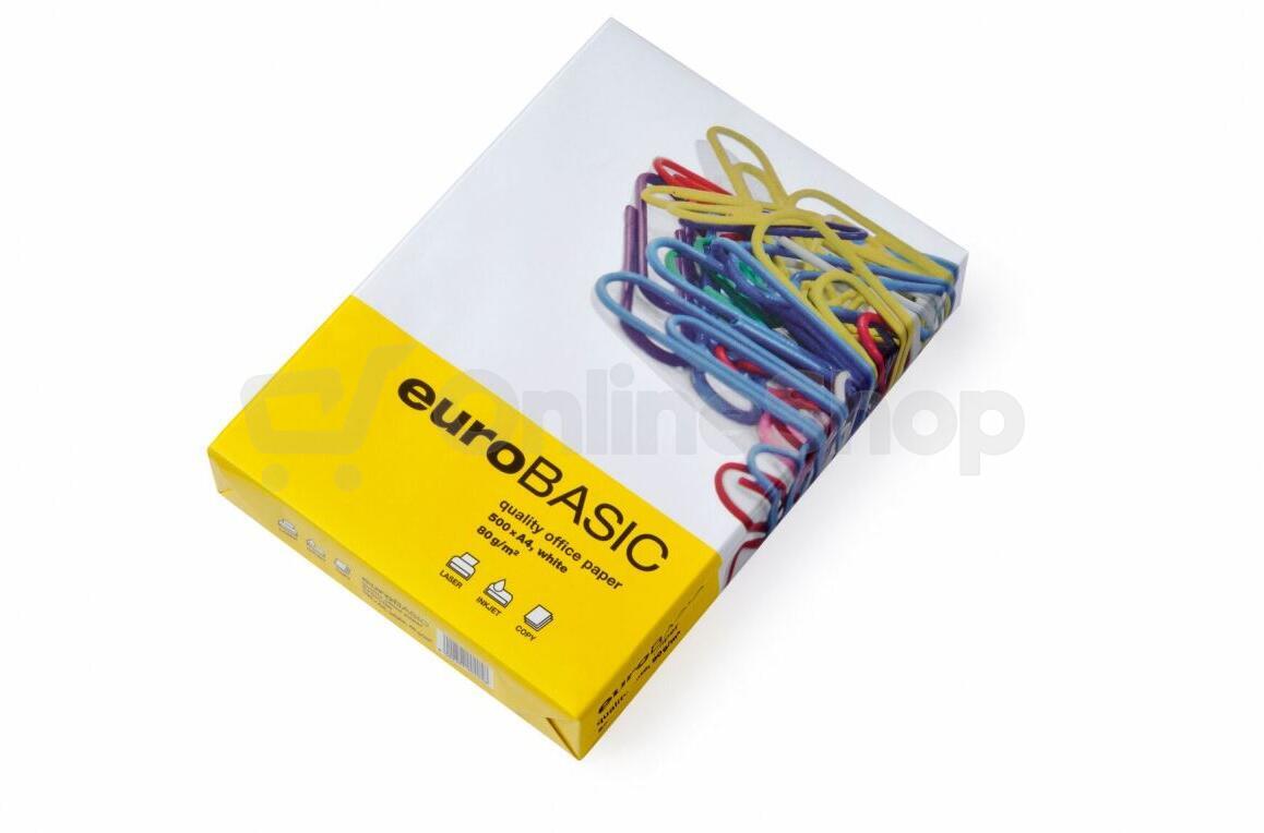 Kancelářský papír Europapier EUROBASIC A4, 80g/m2, 500listů